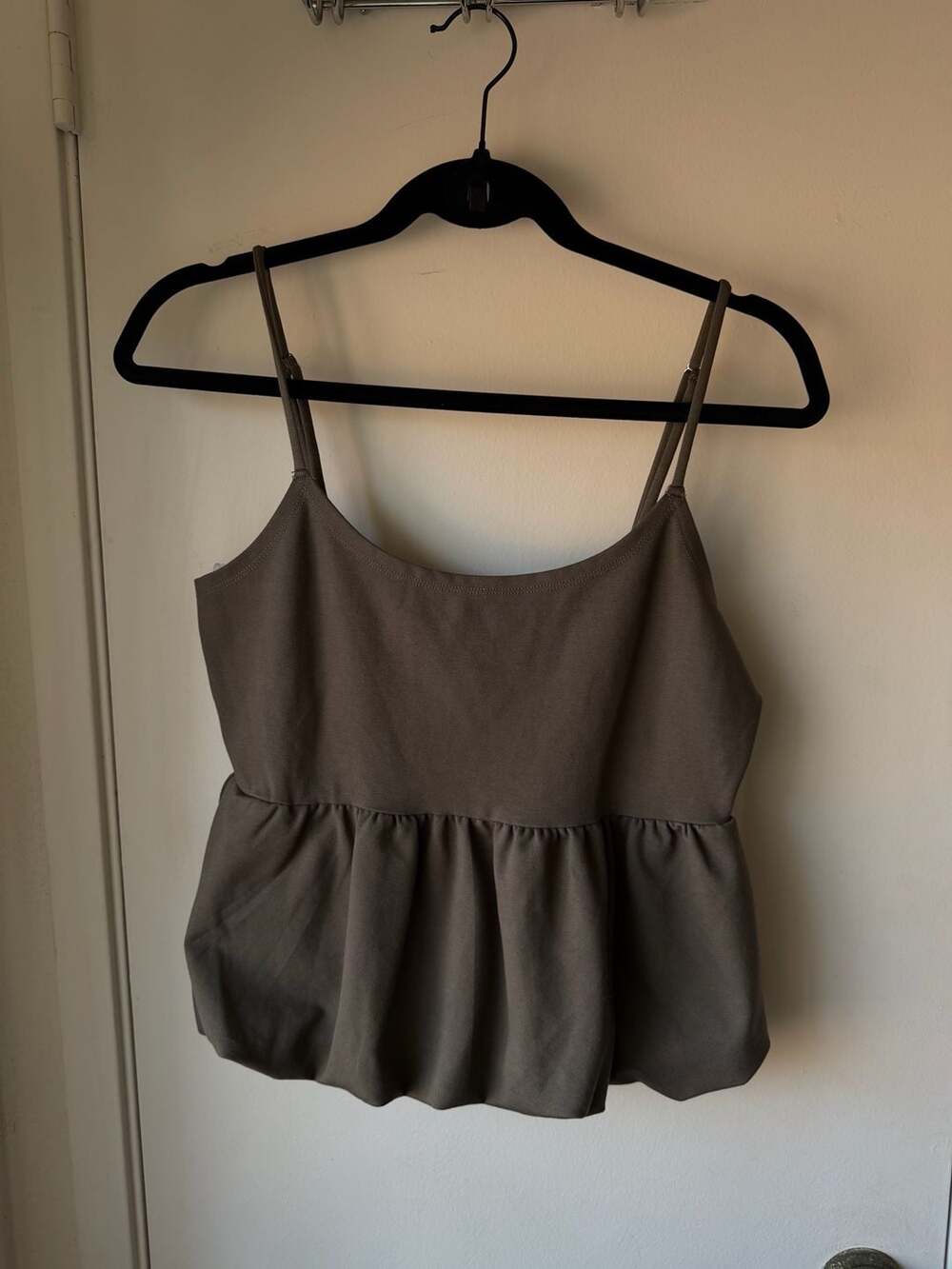 Frankee & Skylarr Peplum Camisole Top